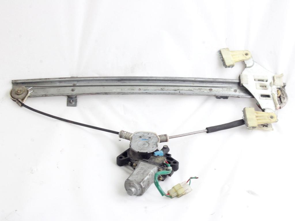 MEHANIZEM DVIGA SPREDNJIH STEKEL  OEM N. 13995 SISTEMA ALZACRISTALLO PORTA ANTERIORE ELETTR ORIGINAL REZERVNI DEL SUZUKI WAGON R+ MK2 (1999-2006)BENZINA LETNIK 2002