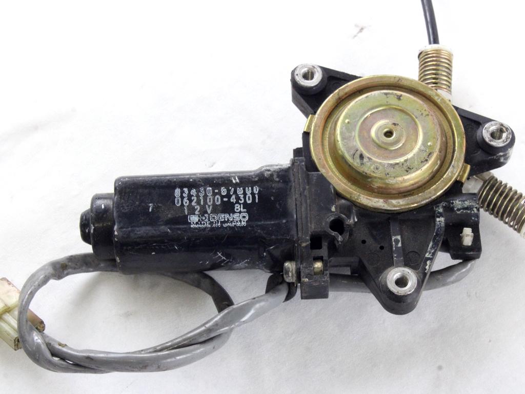 MEHANIZEM DVIGA SPREDNJIH STEKEL  OEM N. 101074 SISTEMA ALZACRISTALLO PORTA ANTERIORE ELETT ORIGINAL REZERVNI DEL SUZUKI VITARA ET TA TD (1988 - 1998) BENZINA LETNIK 1998