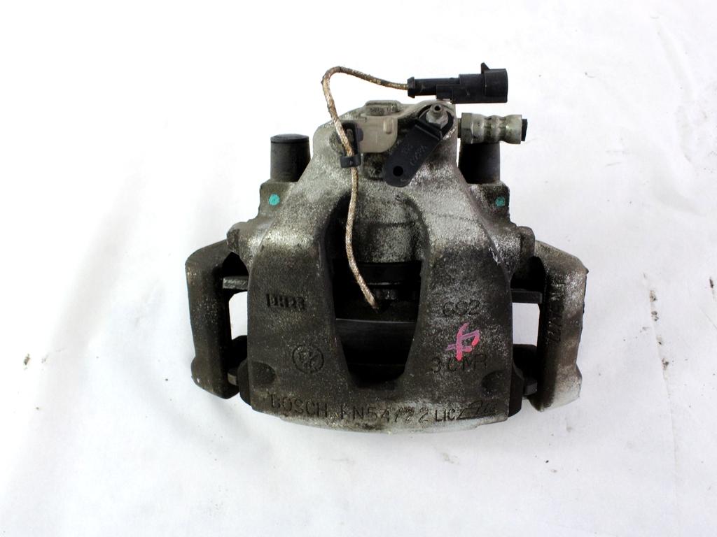 SPREDNJE LEVE ZAVORNE CELJUSTI  OEM N. 77365071 ORIGINAL REZERVNI DEL ALFA ROMEO 147 937 R (2005 - 2010) BENZINA LETNIK 2010