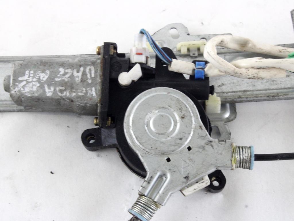 MEHANIZEM DVIGA SPREDNJIH STEKEL  OEM N. 16816 SISTEMA ALZACRISTALLO PORTA ANTERIORE ELETTR ORIGINAL REZERVNI DEL HONDA JAZZ GD GE3 GE2 MK2 (2002 - 2008) GD1 GD5 GD GE3 GE2 GE GP GG GD6 GD8 BENZINA LETNIK 2005