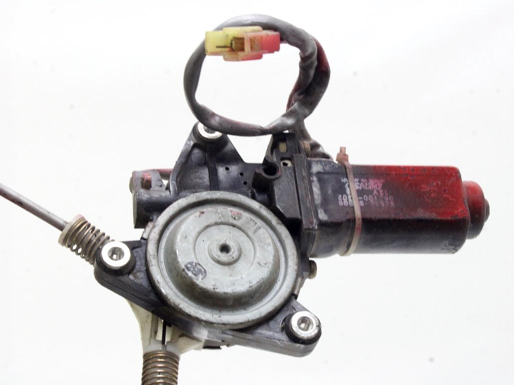 MEHANIZEM DVIGA SPREDNJIH STEKEL  OEM N. 101074 SISTEMA ALZACRISTALLO PORTA ANTERIORE ELETT ORIGINAL REZERVNI DEL SUZUKI VITARA ET TA TD (1988 - 1998) BENZINA LETNIK 1998