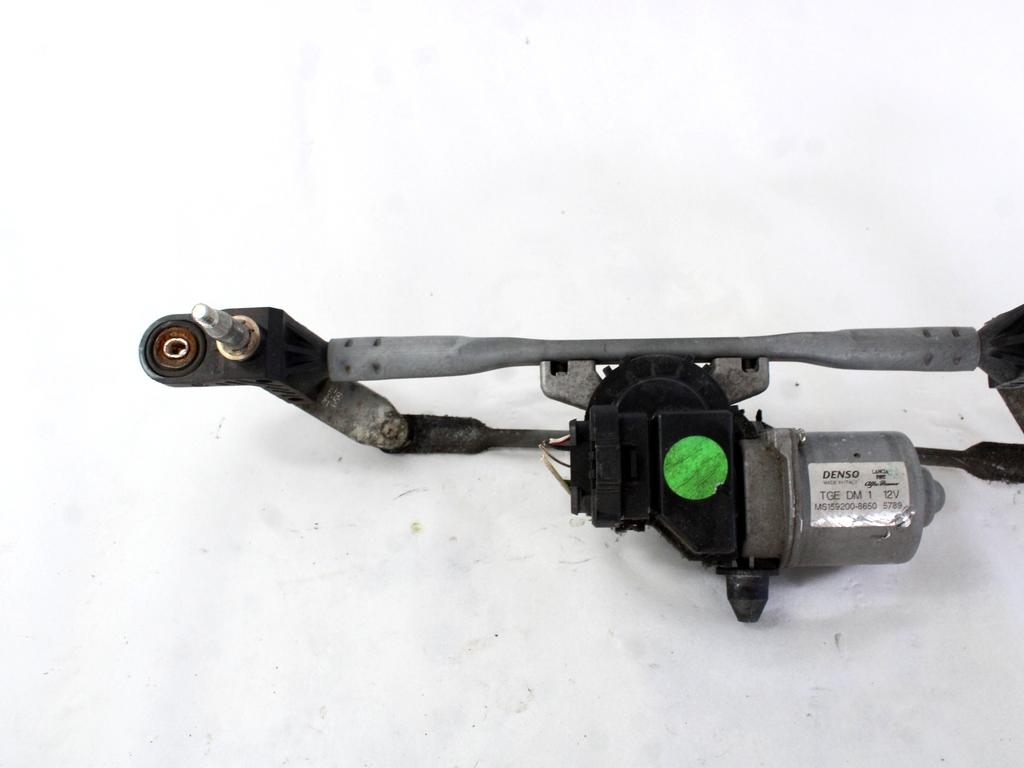 MOTORCEK PREDNJIH BRISALCEV OEM N. MS159200-8650 ORIGINAL REZERVNI DEL FIAT 500 CINQUECENTO 312 MK3 (2007 - 2015) BENZINA LETNIK 2010