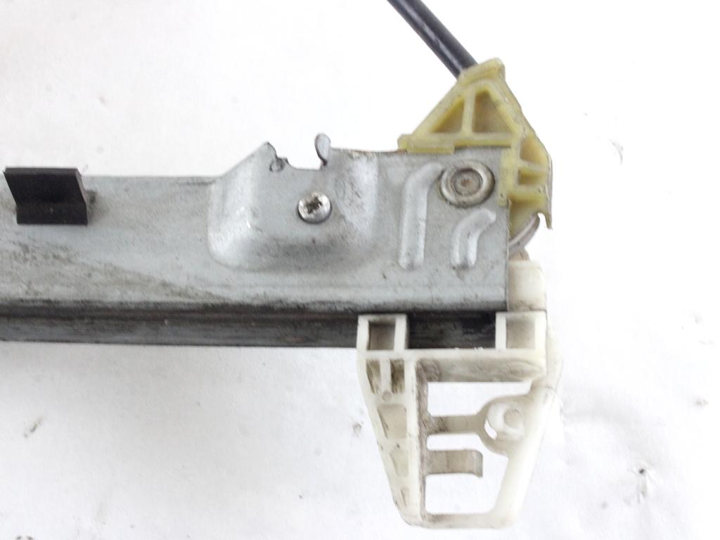 MEHANIZEM DVIGA SPREDNJIH STEKEL  OEM N. 16678 SISTEMA ALZACRISTALLO PORTA ANTERIORE ELETTR ORIGINAL REZERVNI DEL PEUGEOT 206 / 206 CC 2A/C 2D 2E/K R (2003 - 10/2008) DIESEL LETNIK 2005