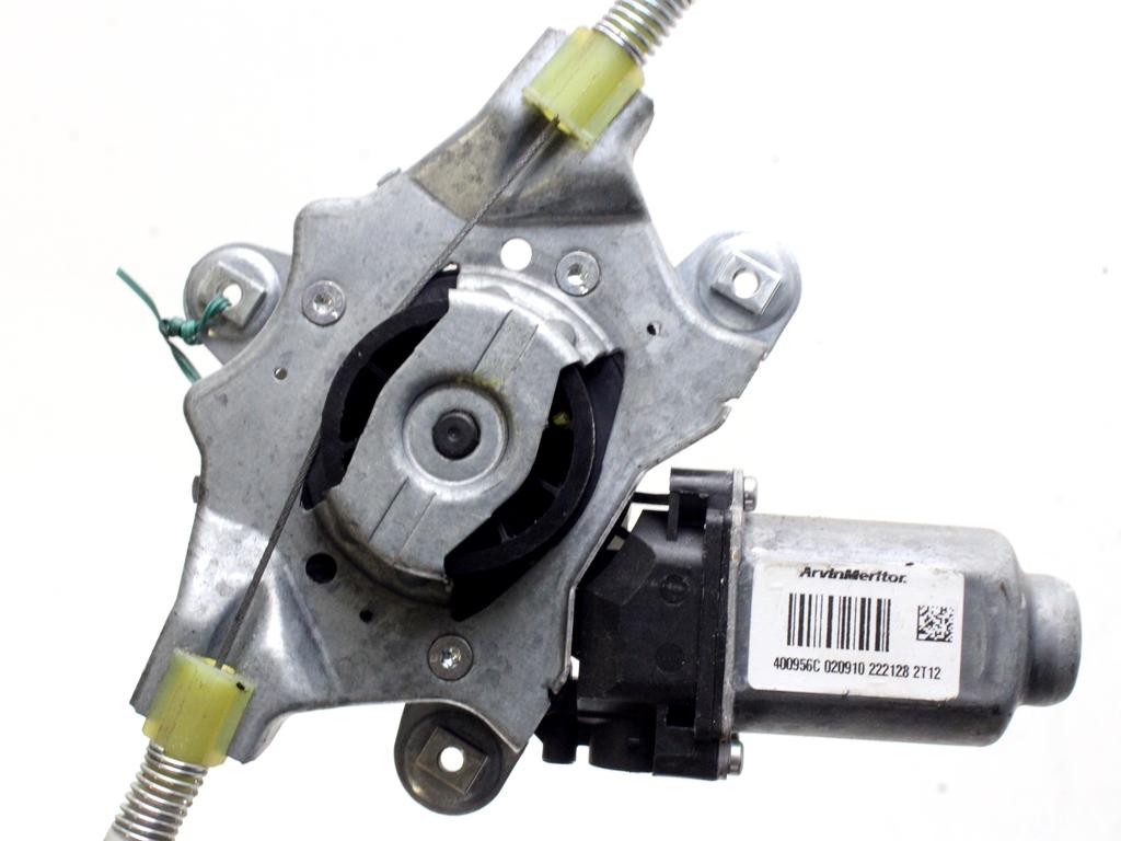 MEHANIZEM DVIGA SPREDNJIH STEKEL  OEM N. 23485 SISTEMA ALZACRISTALLO PORTA ANTERIORE ELETTR ORIGINAL REZERVNI DEL RENAULT TWINGO CN0 MK2 (09/2006 - 11/2011) BENZINA LETNIK 2009