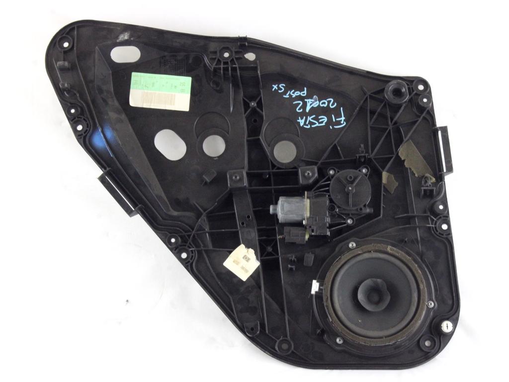 MEHANIZEM DVIGA ZADNJIH STEKEL  OEM N. 28236 SISTEMA ALZACRISTALLO PORTA POSTERIORE ELETT ORIGINAL REZERVNI DEL FORD FIESTA CB1 CNN MK6 (09/2008 - 11/2012) BENZINA LETNIK 2011