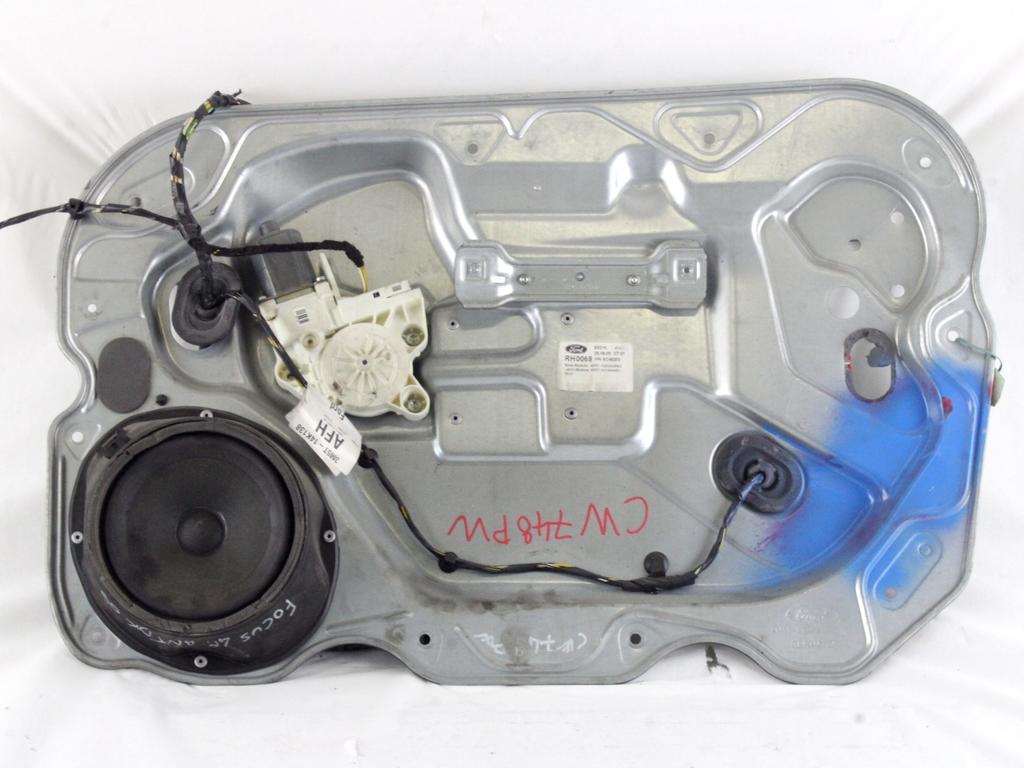 MEHANIZEM DVIGA SPREDNJIH STEKEL  OEM N. 18519 SISTEMA ALZACRISTALLO PORTA ANTERIORE ELETTR ORIGINAL REZERVNI DEL FORD FOCUS DA HCP DP MK2 BER/SW (2005 - 2008) DIESEL LETNIK 2007