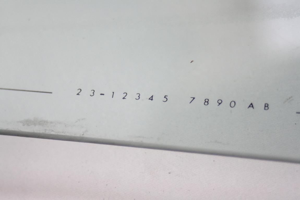 STEKLO SPREDNJIH DESNIH VRAT OEM N. 46522974 ORIGINAL REZERVNI DEL FIAT PUNTO 188 MK2 R (2003 - 2011) BENZINA/GPL LETNIK 2010