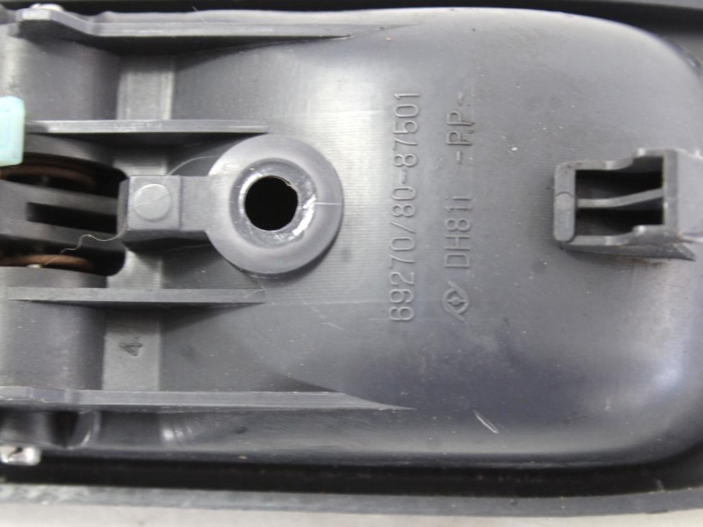 NOTRANJA KLJUKA  OEM N. 69280-87501 ORIGINAL REZERVNI DEL DAIHATSU TERIOS J100 MK1 (1997 - 2005) BENZINA LETNIK 2000