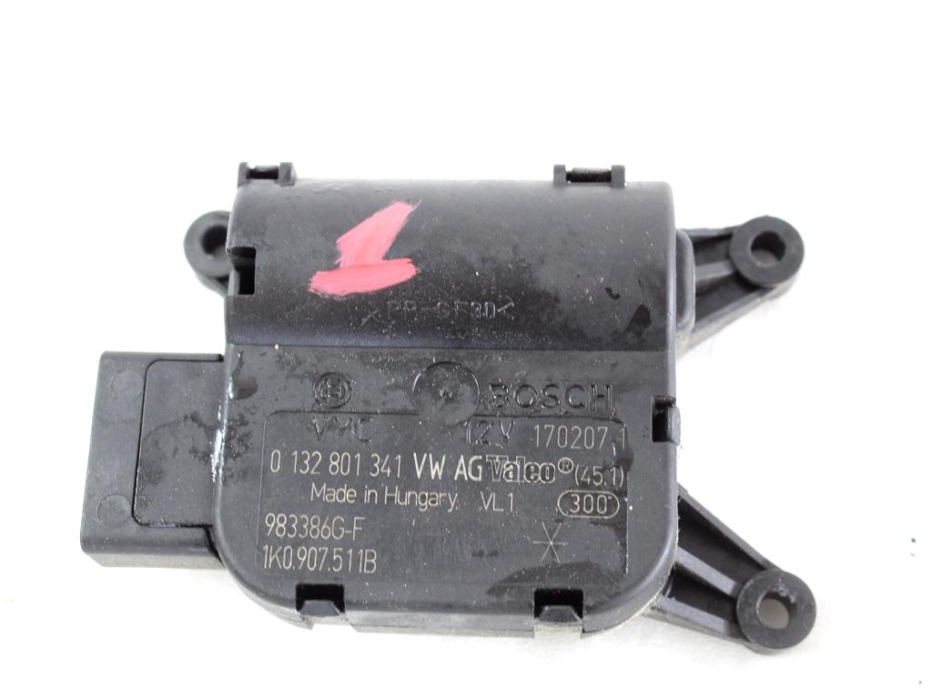 MOTORCEK OGREVANJA OEM N. 1K0907511B ORIGINAL REZERVNI DEL VOLKSWAGEN TOURAN 1T2 MK1 R1 (2006 - 2010)DIESEL LETNIK 2007