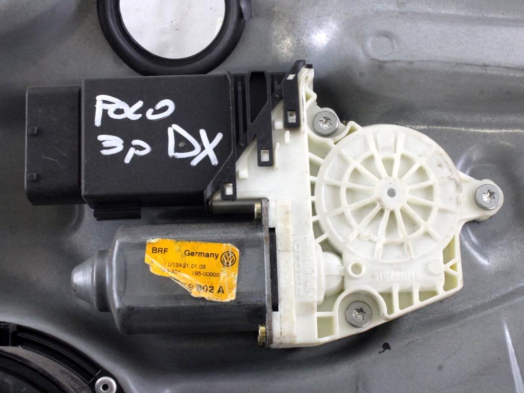 MEHANIZEM DVIGA SPREDNJIH STEKEL  OEM N. 8799 SISTEMA ALZACRISTALLO PORTA ANTERIORE ELETTRI ORIGINAL REZERVNI DEL VOLKSWAGEN GOLF IV 1J1 1E7 1J5 MK4 BER/SW (1998 - 2004) BENZINA LETNIK 1999