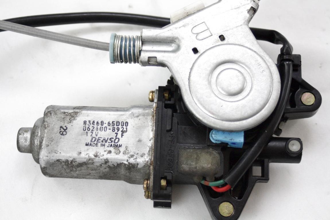 MEHANIZEM DVIGA SPREDNJIH STEKEL  OEM N. 34976 SISTEMA ALZACRISTALLO PORTA ANTERIORE ELETTR ORIGINAL REZERVNI DEL SUZUKI GRAND VITARA FT HT GT MK1 (1999 - 2006) DIESEL LETNIK 2005