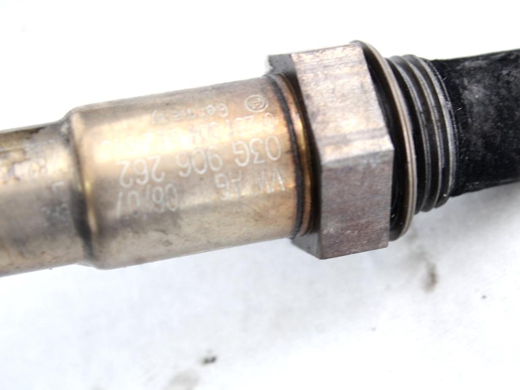 SONDA LAMBDA  OEM N. 03G906262A ORIGINAL REZERVNI DEL VOLKSWAGEN TOURAN 1T2 MK1 R1 (2006 - 2010)DIESEL LETNIK 2007