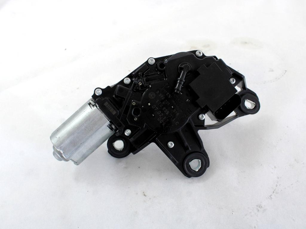 MOTORCEK ZADNJEGA BRISALCA OEM N. 1T0955711C ORIGINAL REZERVNI DEL VOLKSWAGEN TOURAN 1T2 MK1 R1 (2006 - 2010)DIESEL LETNIK 2007