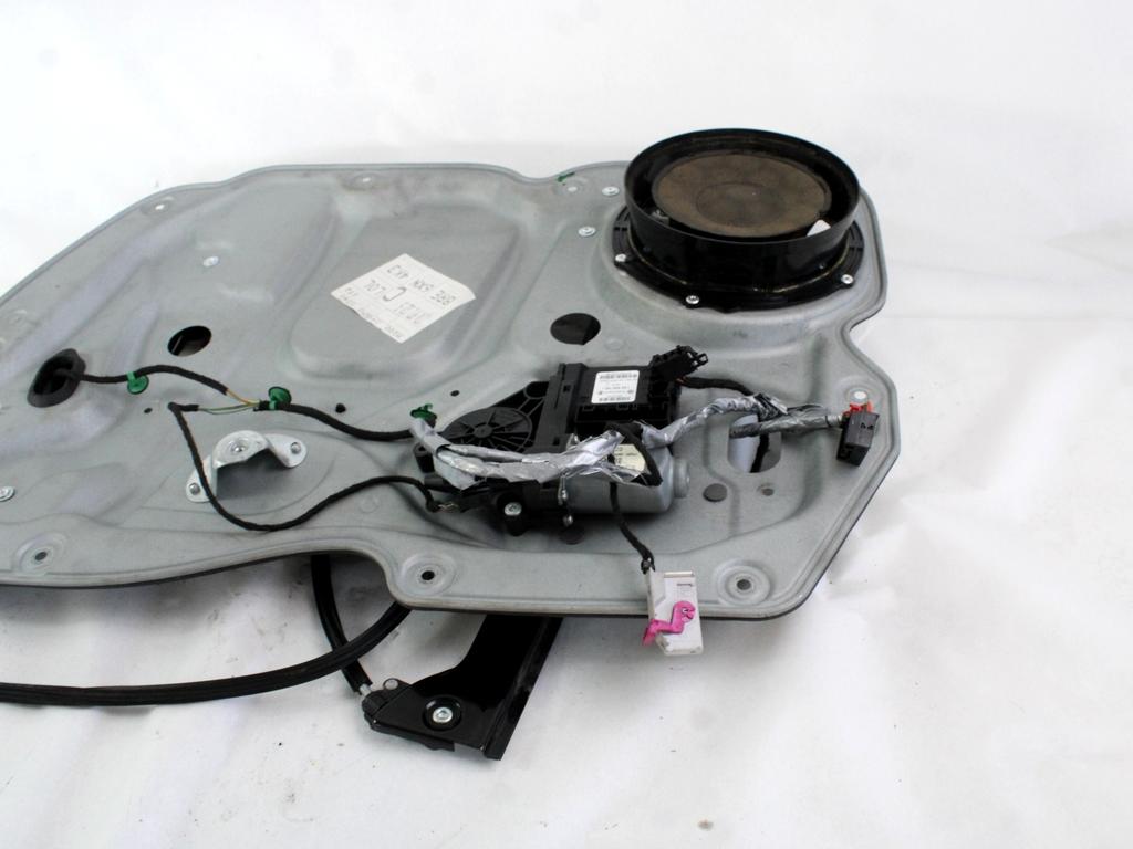 MEHANIZEM DVIGA SPREDNJIH STEKEL  OEM N. 17768 SISTEMA ALZACRISTALLO PORTA ANTERIORE ELETTR ORIGINAL REZERVNI DEL VOLKSWAGEN TOURAN 1T2 MK1 R1 (2006 - 2010)DIESEL LETNIK 2007