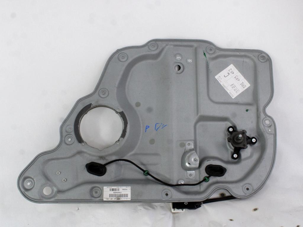 ROCNI SISTEM ZA DVIGOVANJE ZADNJEGA STEKLA  OEM N. 1T0839462N ORIGINAL REZERVNI DEL VOLKSWAGEN TOURAN 1T2 MK1 R1 (2006 - 2010)DIESEL LETNIK 2007