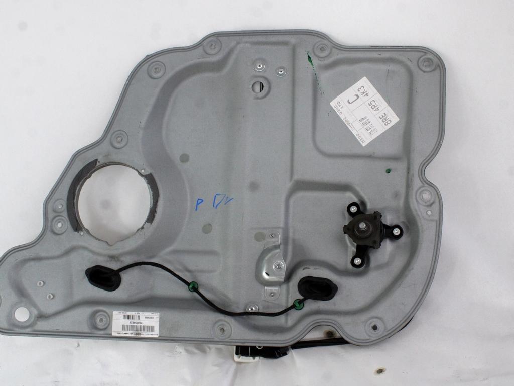 ROCNI SISTEM ZA DVIGOVANJE ZADNJEGA STEKLA  OEM N. 1T0839462N ORIGINAL REZERVNI DEL VOLKSWAGEN TOURAN 1T2 MK1 R1 (2006 - 2010)DIESEL LETNIK 2007