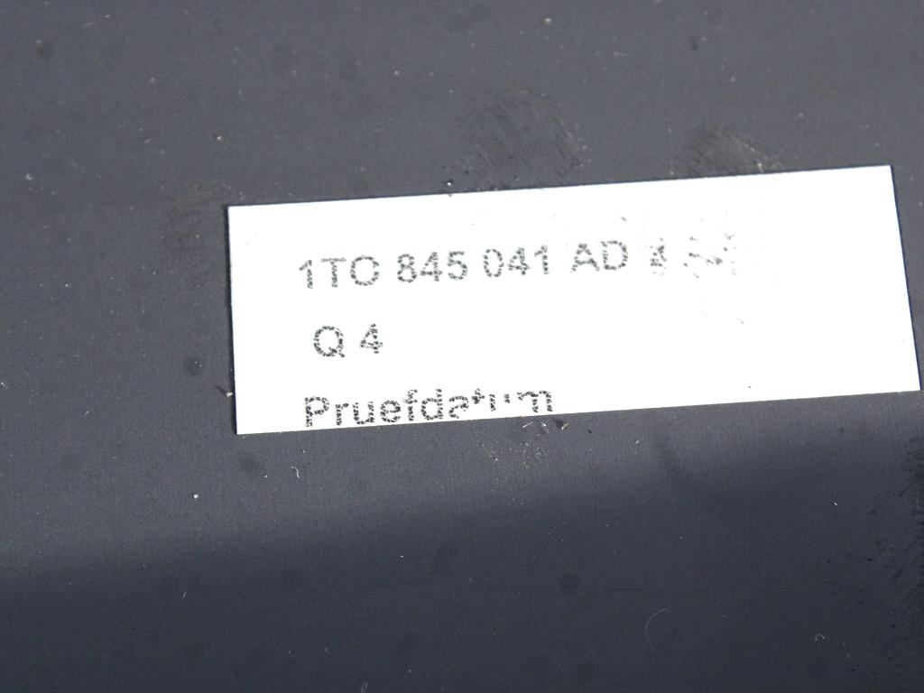 FIKSNO LEVO STEKLO OEM N. 1T0845041 ORIGINAL REZERVNI DEL VOLKSWAGEN TOURAN 1T2 MK1 R1 (2006 - 2010)DIESEL LETNIK 2007