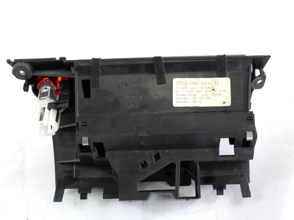 PEPELNIK / DRZALA ZA PIJACO OEM N. 1T1857961H71N ORIGINAL REZERVNI DEL VOLKSWAGEN TOURAN 1T2 MK1 R1 (2006 - 2010)DIESEL LETNIK 2007