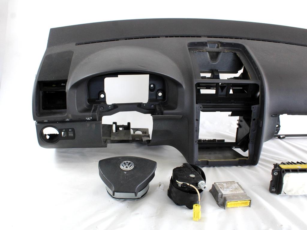 KIT AIRBAG KOMPLET OEM N. 17768 KIT AIRBAG COMPLETO ORIGINAL REZERVNI DEL VOLKSWAGEN TOURAN 1T2 MK1 R1 (2006 - 2010)DIESEL LETNIK 2007