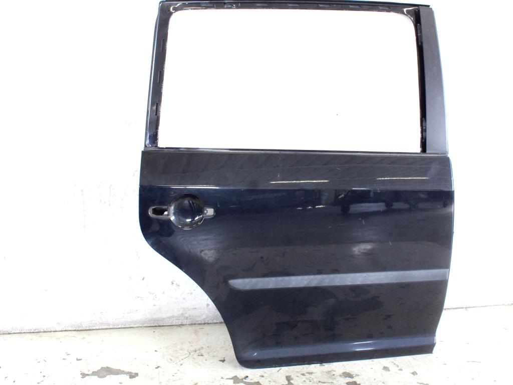 ZADNJA DESNA VRATA OEM N. 1T0833056S ORIGINAL REZERVNI DEL VOLKSWAGEN TOURAN 1T2 MK1 R1 (2006 - 2010)DIESEL LETNIK 2007