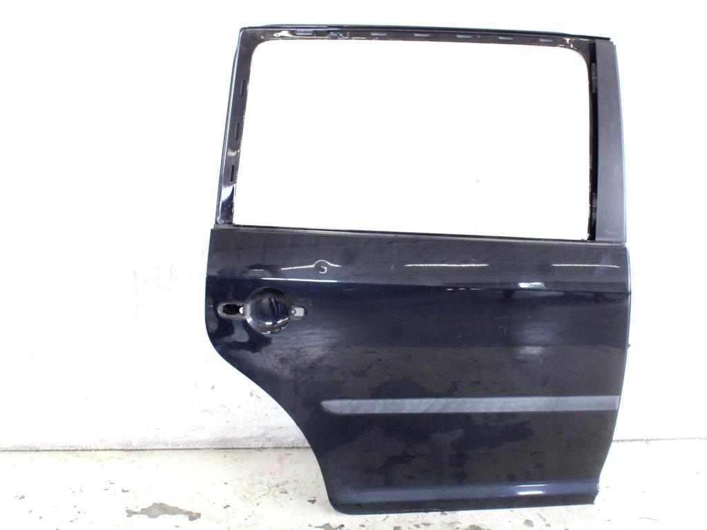 ZADNJA DESNA VRATA OEM N. 1T0833056S ORIGINAL REZERVNI DEL VOLKSWAGEN TOURAN 1T2 MK1 R1 (2006 - 2010)DIESEL LETNIK 2007