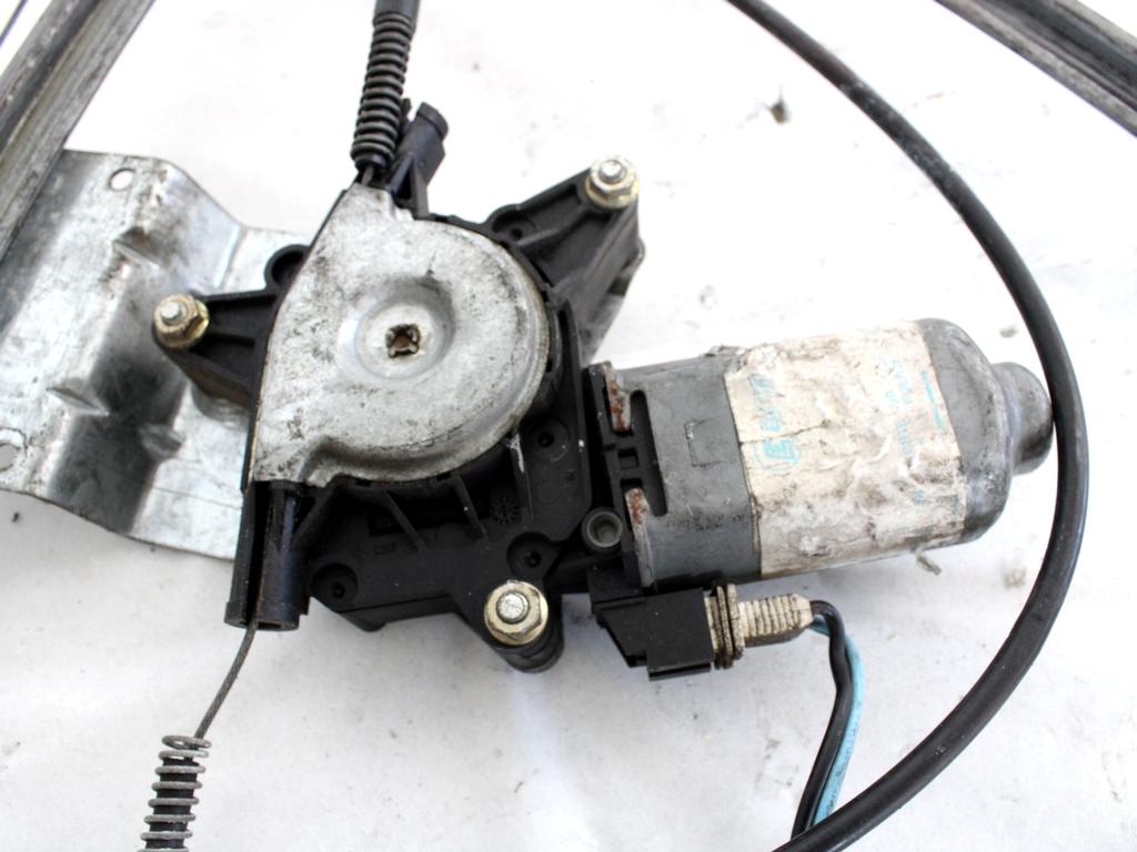 MEHANIZEM DVIGA SPREDNJIH STEKEL  OEM N. 3396 SISTEMA ALZACRISTALLO PORTA ANTERIORE ELETTRI ORIGINAL REZERVNI DEL VOLKSWAGEN GOLF III 1H1 1E7 1H5 MK3 (08/1992 - 07/1998) BENZINA LETNIK 1996