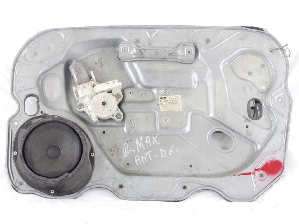 MEHANIZEM DVIGA SPREDNJIH STEKEL  OEM N. 22529 SISTEMA ALZACRISTALLO PORTA ANTERIORE ELETTR ORIGINAL REZERVNI DEL FORD FOCUS CMAX DM2 MK1 R (04/2007 - 2010) DIESEL LETNIK 2009