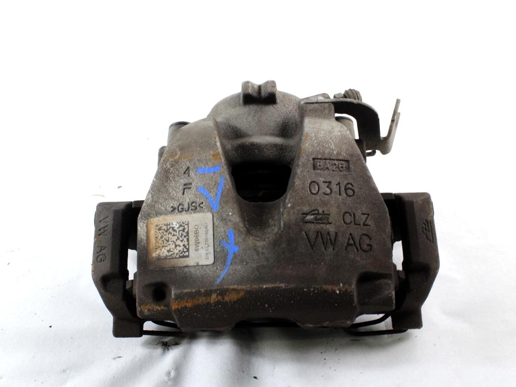 SPREDNJE DESNE ZAVORNE CELJUSTI  OEM N. 8W0615124 ORIGINAL REZERVNI DEL AUDI A4 B9 BER/SW/ALLROAD (2015 - 2019)DIESEL LETNIK 2016