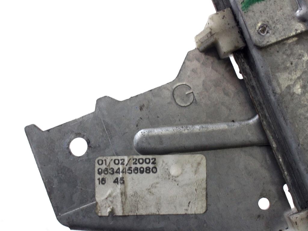 MEHANIZEM DVIGA SPREDNJIH STEKEL  OEM N. 16545 SISTEMA ALZACRISTALLO PORTA ANTERIORE ELETTR ORIGINAL REZERVNI DEL PEUGEOT 307 3A/B/C/E/H BER/SW/CABRIO (2001 - 2009) DIESEL LETNIK 2004