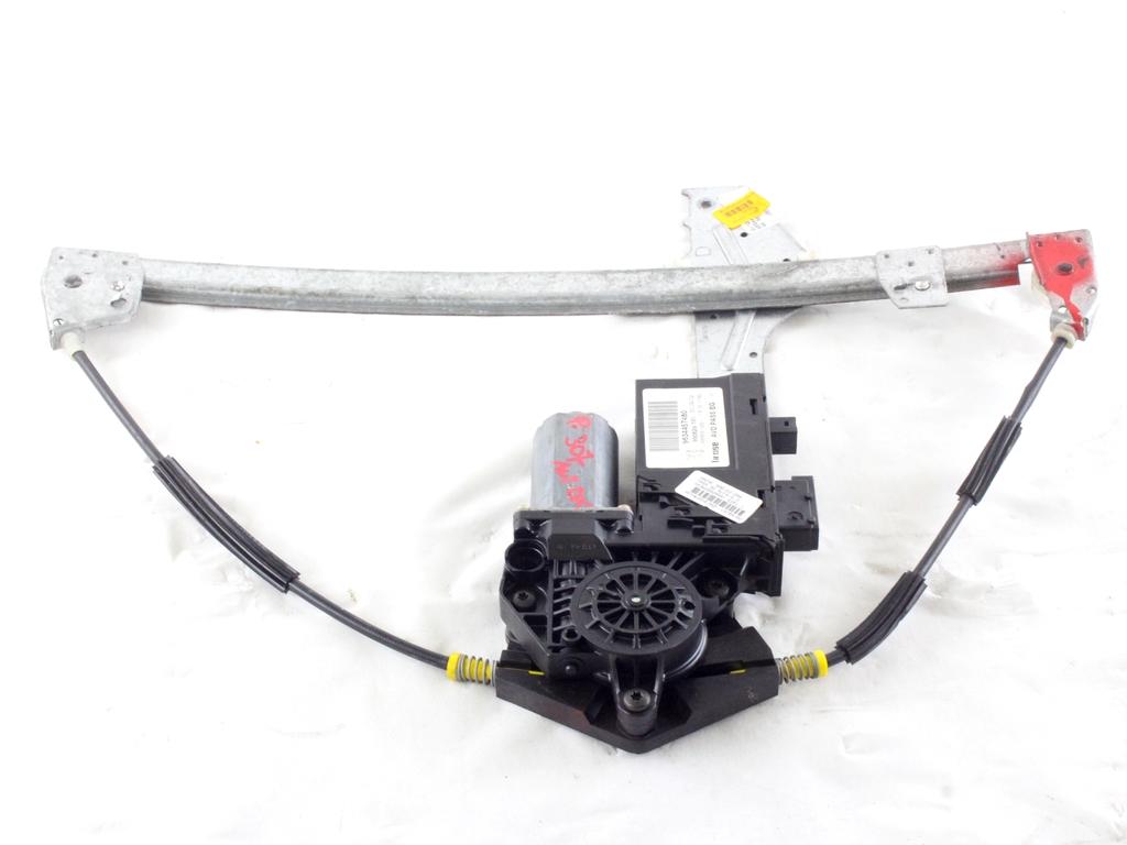 MEHANIZEM DVIGA SPREDNJIH STEKEL  OEM N. 16545 SISTEMA ALZACRISTALLO PORTA ANTERIORE ELETTR ORIGINAL REZERVNI DEL PEUGEOT 307 3A/B/C/E/H BER/SW/CABRIO (2001 - 2009) DIESEL LETNIK 2004