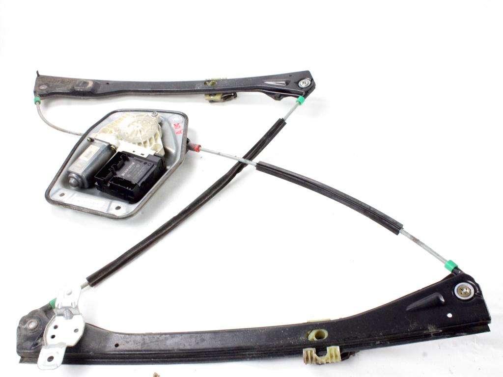 MEHANIZEM DVIGA SPREDNJIH STEKEL  OEM N. 17280 SISTEMA ALZACRISTALLO PORTA ANTERIORE ELETTR ORIGINAL REZERVNI DEL VOLKSWAGEN GOLF V 1K1 1K5 MK5 BER/SW (02/2004-11/2008) DIESEL LETNIK 2004