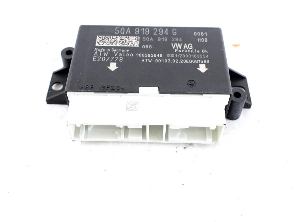 ECU PARKIRNI SENZORJI OEM N. 5QA919294G ORIGINAL REZERVNI DEL VOLKSWAGEN T-ROC A11 (DAL 2017)  DIESEL LETNIK 2020