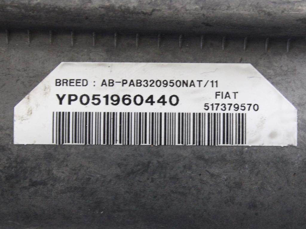 AIRBAG SOPOTNIK OEM N. 51737957 ORIGINAL REZERVNI DEL LANCIA Y YPSILON 843 R (2006 - 2011) BENZINA LETNIK 2006