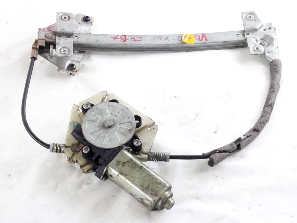 MEHANIZEM DVIGA ZADNJIH STEKEL  OEM N. 14956 SISTEMA ALZACRISTALLO PORTA POSTERIORE ELETT ORIGINAL REZERVNI DEL VOLVO V40/S40 MK1 644 645 (1996 - 2004)DIESEL LETNIK 2002