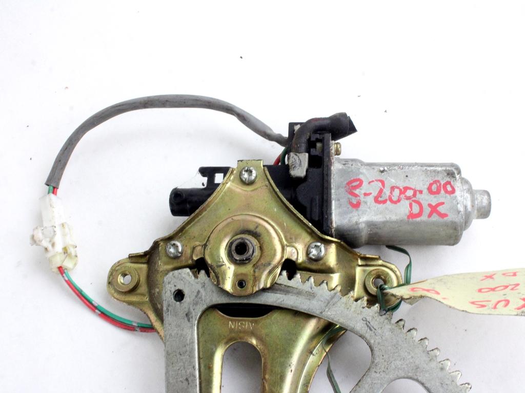 MEHANIZEM DVIGA SPREDNJIH STEKEL  OEM N. 16320 SISTEMA ALZACRISTALLO PORTA ANTERIORE ELETTR ORIGINAL REZERVNI DEL LEXUS IS 200 300 E1 (1998 - 2005)BENZINA LETNIK 2001