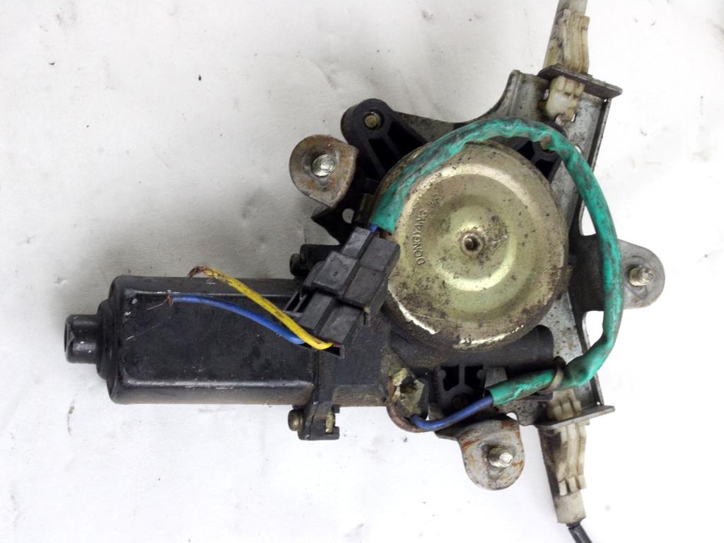 MEHANIZEM DVIGA SPREDNJIH STEKEL  OEM N. 54950 SISTEMA ALZACRISTALLO PORTA ANTERIORE ELETTR ORIGINAL REZERVNI DEL DAEWOO LANOS T100 (1997 - 2002)BENZINA LETNIK 1999