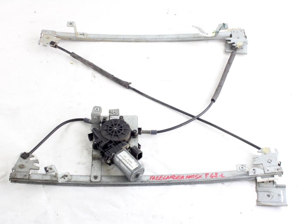 MEHANIZEM DVIGA SPREDNJIH STEKEL  OEM N. 10541 SISTEMA ALZACRISTALLO PORTA ANTERIORE ELETTR ORIGINAL REZERVNI DEL LAND ROVER FREELANDER L314 3/5 PORTE (1997 - 2000) DIESEL LETNIK 1999