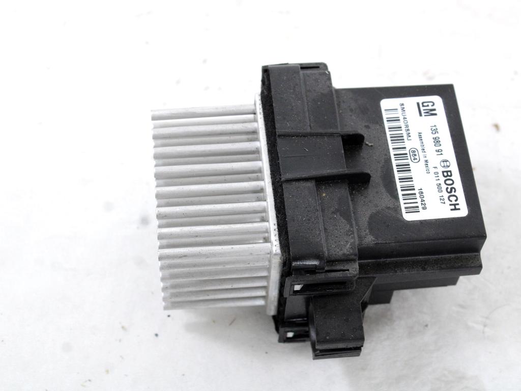 REGULATOR PREZRACEVANJA OEM N. 13598091 ORIGINAL REZERVNI DEL OPEL MERIVA B S10 (2010 -2017)DIESEL LETNIK 2016