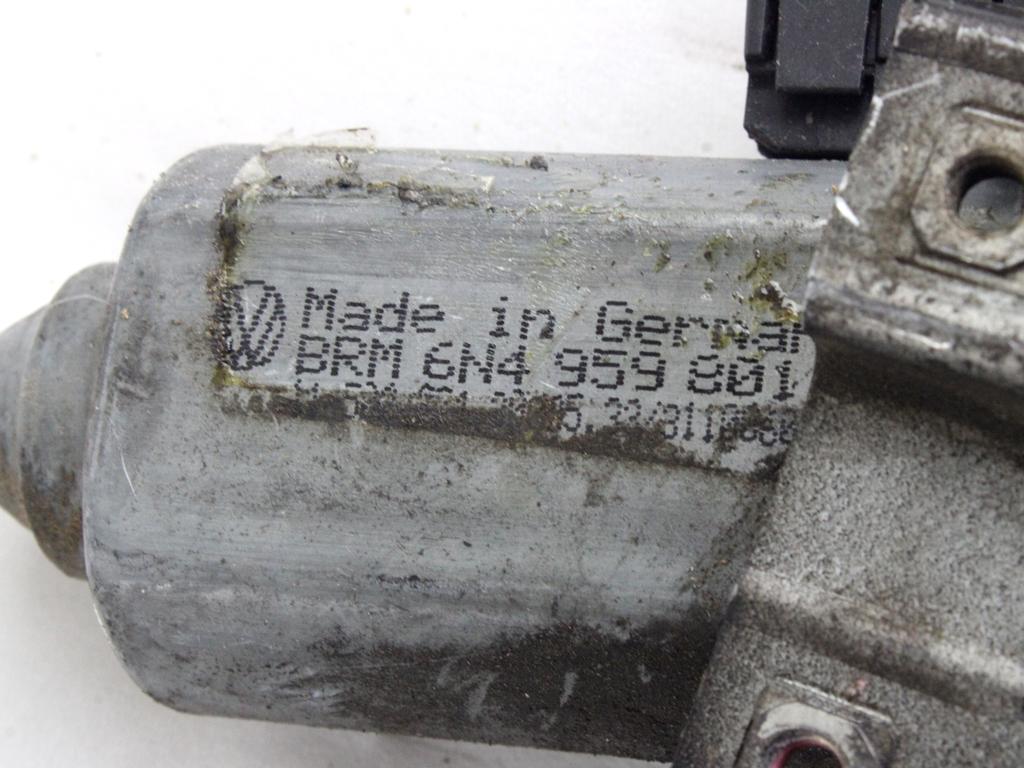 MEHANIZEM DVIGA SPREDNJIH STEKEL  OEM N. 15429 SISTEMA ALZACRISTALLO PORTA ANTERIORE ELETTR ORIGINAL REZERVNI DEL LAND ROVER FREELANDER L314 R 3/5 PORTE (2000 - 2006) DIESEL LETNIK 2004