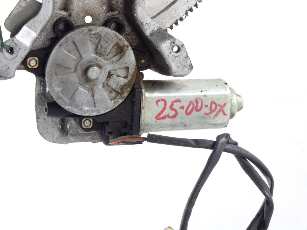 MEHANIZEM DVIGA SPREDNJIH STEKEL  OEM N. 5329 SISTEMA ALZACRISTALLO PORTA ANTERIORE ELETTRI ORIGINAL REZERVNI DEL ROVER 200 RF (11/1995 - 12/1999)BENZINA LETNIK 1997