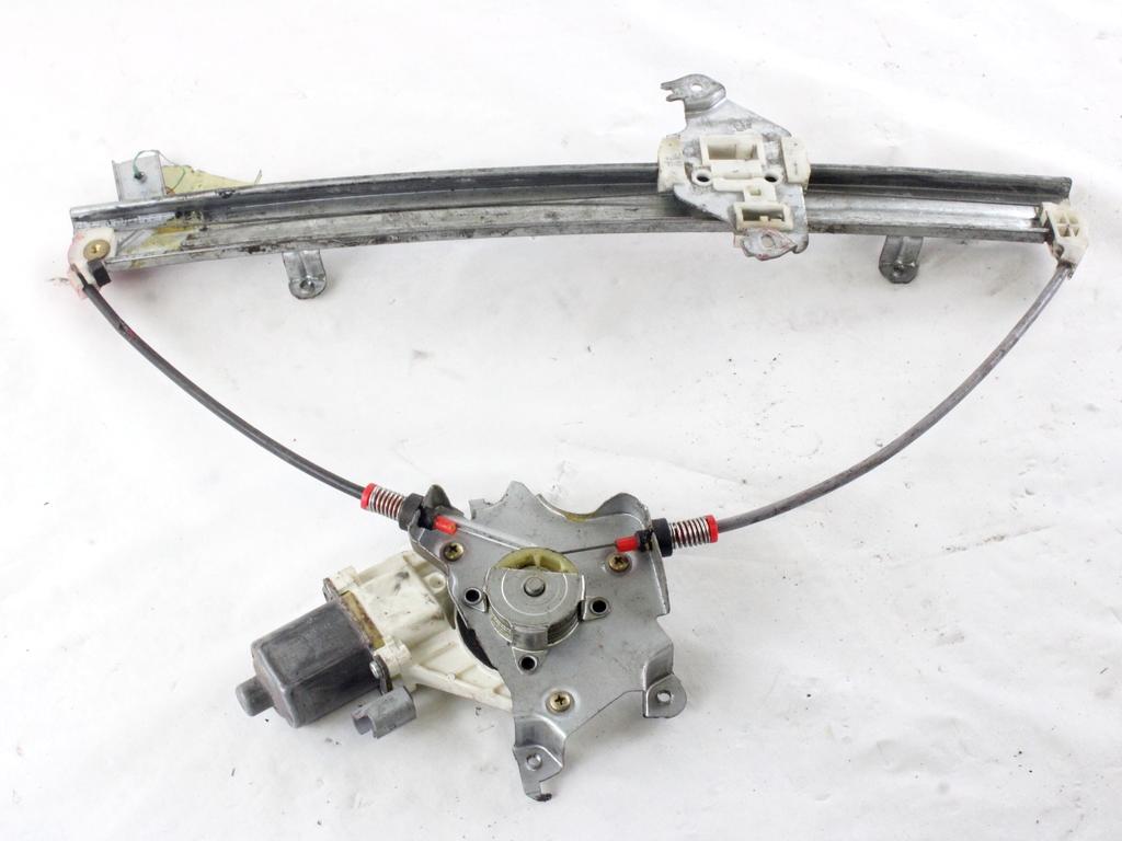 MEHANIZEM DVIGA SPREDNJIH STEKEL  OEM N. 123958 SISTEMA ALZACRISTALLO PORTA ANTERIORE ELETT ORIGINAL REZERVNI DEL NISSAN MICRA K12 K12E MK3 (2002 - 2010) BENZINA/GPL LETNIK 2009