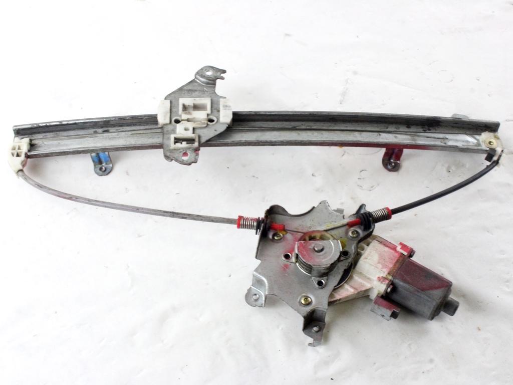 MEHANIZEM DVIGA SPREDNJIH STEKEL  OEM N. 17158 SISTEMA ALZACRISTALLO PORTA ANTERIORE ELETT ORIGINAL REZERVNI DEL NISSAN MICRA K12 K12E MK3 (2002 - 2010) BENZINA/GPL LETNIK 2009