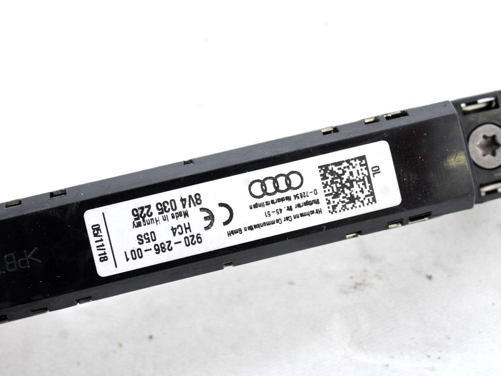 OJACEVALEC / ANTENA OEM N. 8V4035225 ORIGINAL REZERVNI DEL AUDI A3 MK3R 8V 8V1 8VK 8VS 8VM 8V7 8VE 3P/5P/CABRIO (2016 -2020)DIESEL LETNIK 2018