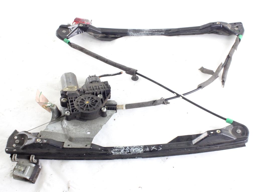 MEHANIZEM DVIGA SPREDNJIH STEKEL  OEM N. 15810 SISTEMA ALZACRISTALLO PORTA ANTERIORE ELETTR ORIGINAL REZERVNI DEL FORD FOCUS DAW DBW DNW MK1 BER/SW (1998-2001)DIESEL LETNIK 2001