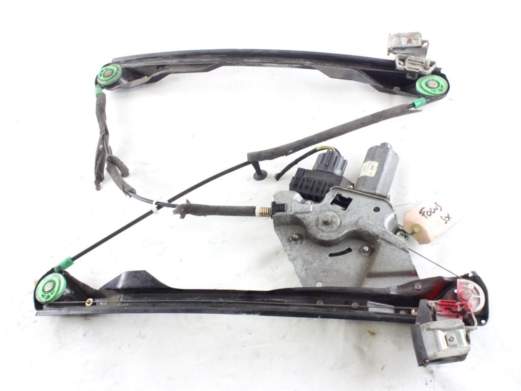 MEHANIZEM DVIGA SPREDNJIH STEKEL  OEM N. 15810 SISTEMA ALZACRISTALLO PORTA ANTERIORE ELETTR ORIGINAL REZERVNI DEL FORD FOCUS DAW DBW DNW MK1 BER/SW (1998-2001)DIESEL LETNIK 2001