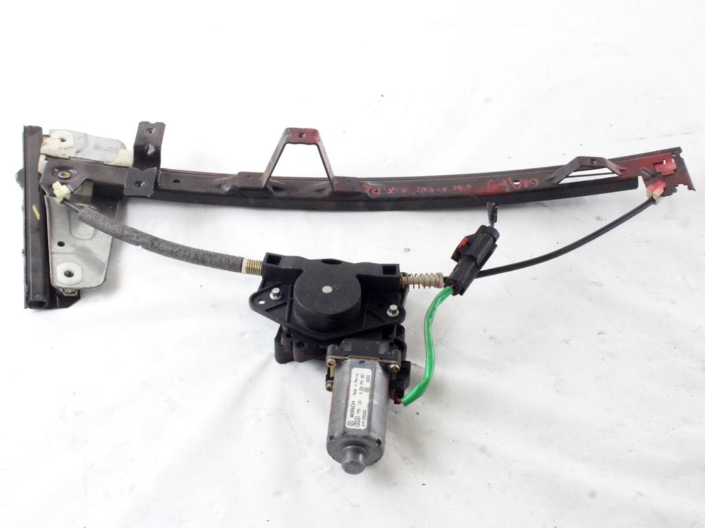 MEHANIZEM DVIGA SPREDNJIH STEKEL  OEM N. 16477 SISTEMA ALZACRISTALLO PORTA ANTERIORE ELETTR ORIGINAL REZERVNI DEL JEEP GRAND CHEROKEE WJ WG MK2 (1999 - 04/2005) DIESEL LETNIK 2003