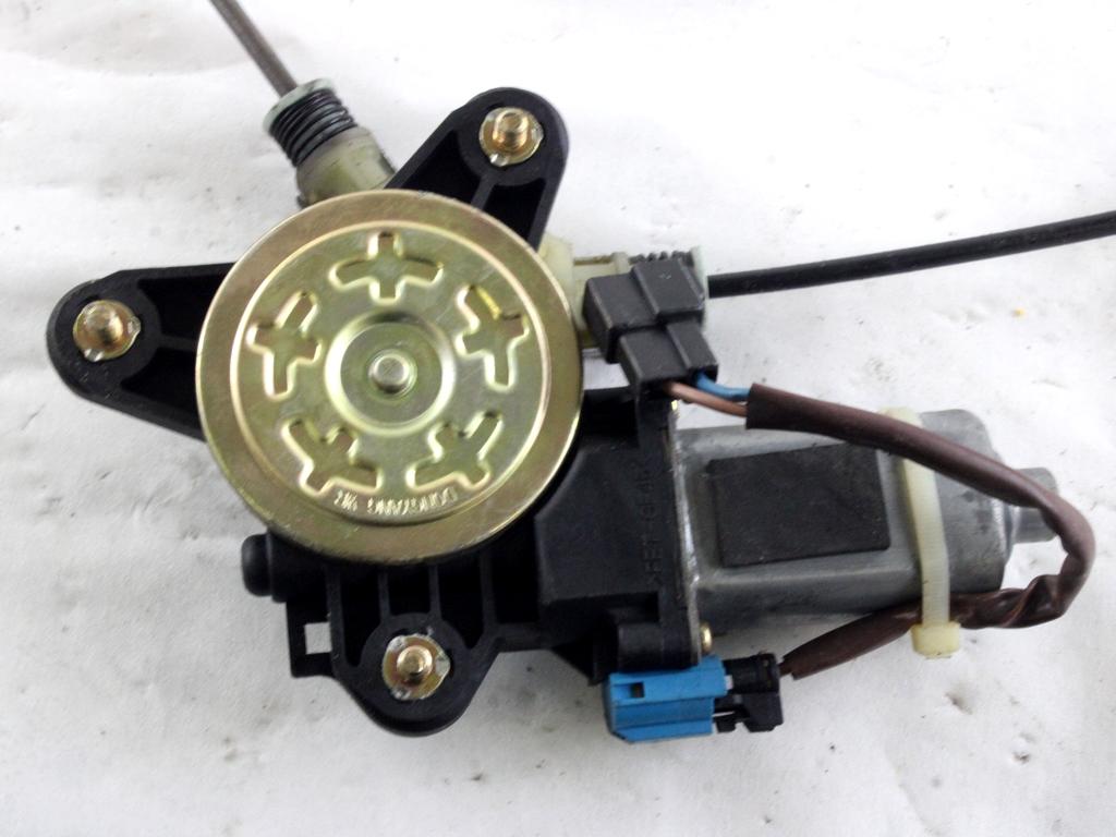 MEHANIZEM DVIGA SPREDNJIH STEKEL  OEM N. 430 SISTEMA ALZACRISTALLO PORTA ANTERIORE ELETTRIC ORIGINAL REZERVNI DEL CHEVROLET MATIZ M200 (2005 - 2010) BENZINA/GPL LETNIK 2008