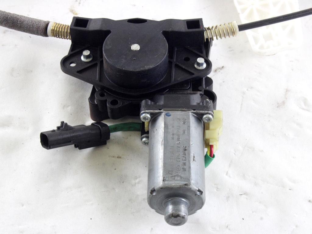 MEHANIZEM DVIGA SPREDNJIH STEKEL  OEM N. 16477 SISTEMA ALZACRISTALLO PORTA ANTERIORE ELETTR ORIGINAL REZERVNI DEL JEEP GRAND CHEROKEE WJ WG MK2 (1999 - 04/2005) DIESEL LETNIK 2003