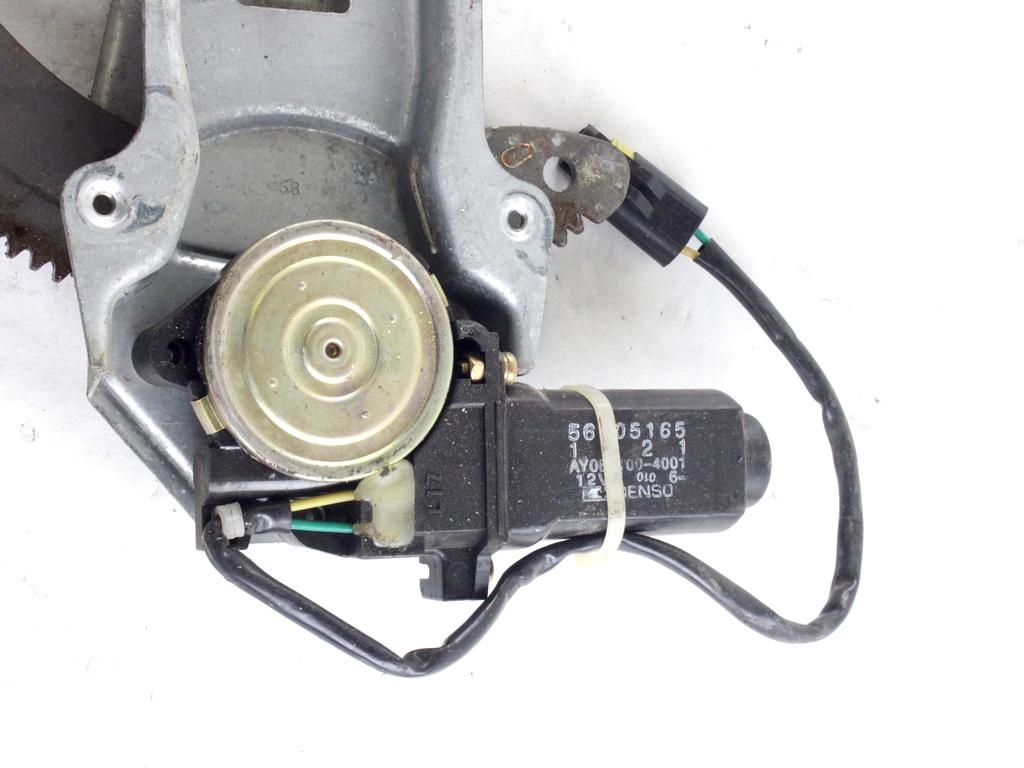 MEHANIZEM DVIGA SPREDNJIH STEKEL  OEM N. 5362 SISTEMA ALZACRISTALLO PORTA ANTERIORE ELETTRI ORIGINAL REZERVNI DEL JEEP GRAND CHEROKEE ZJ ZG MK1 (1993 - 1998) DIESEL LETNIK 1995