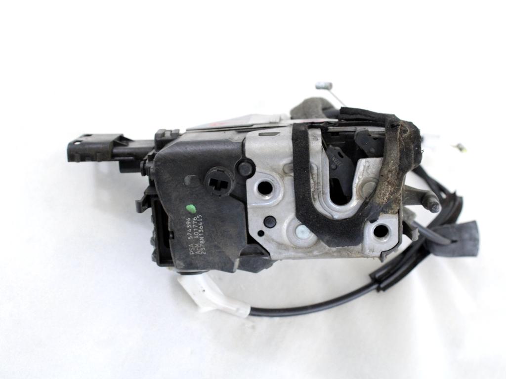 CENTRALNO ZAKLEPANJE ZADNJIH DESNIH VRAT OEM N. 9800618680 ORIGINAL REZERVNI DEL CITROEN C5 RD TD MK2 /TOURER/CROSS TOURER (2008 - 2017) DIESEL LETNIK 2009